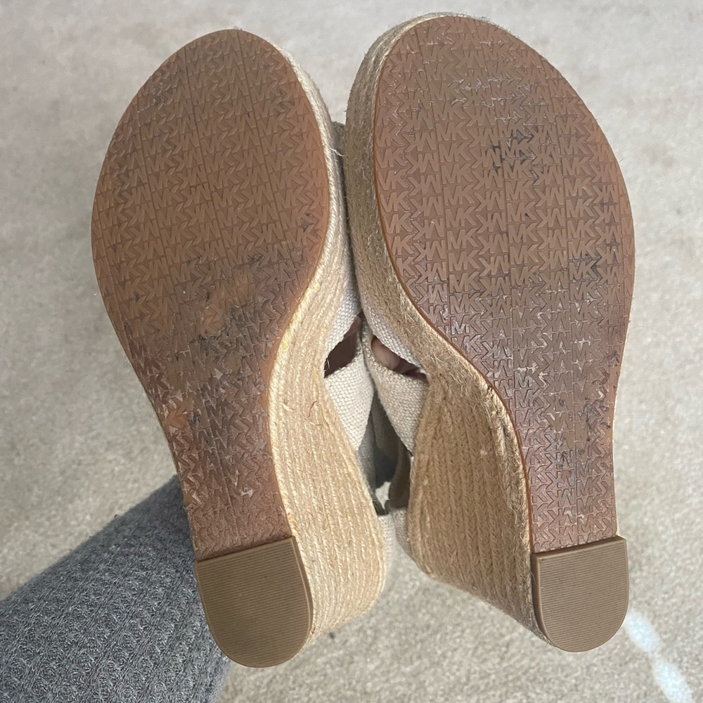 Michael Kors Berkley Wedge Sandal - Picture 10 of 11